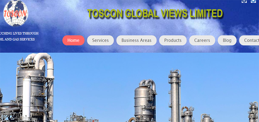 We did it for Toscon Global Views Limited