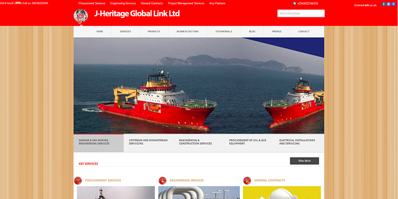 We also did it for J-Heritage Global Links Limited