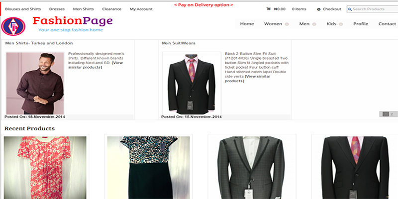 We did it for fashion Page Limited 